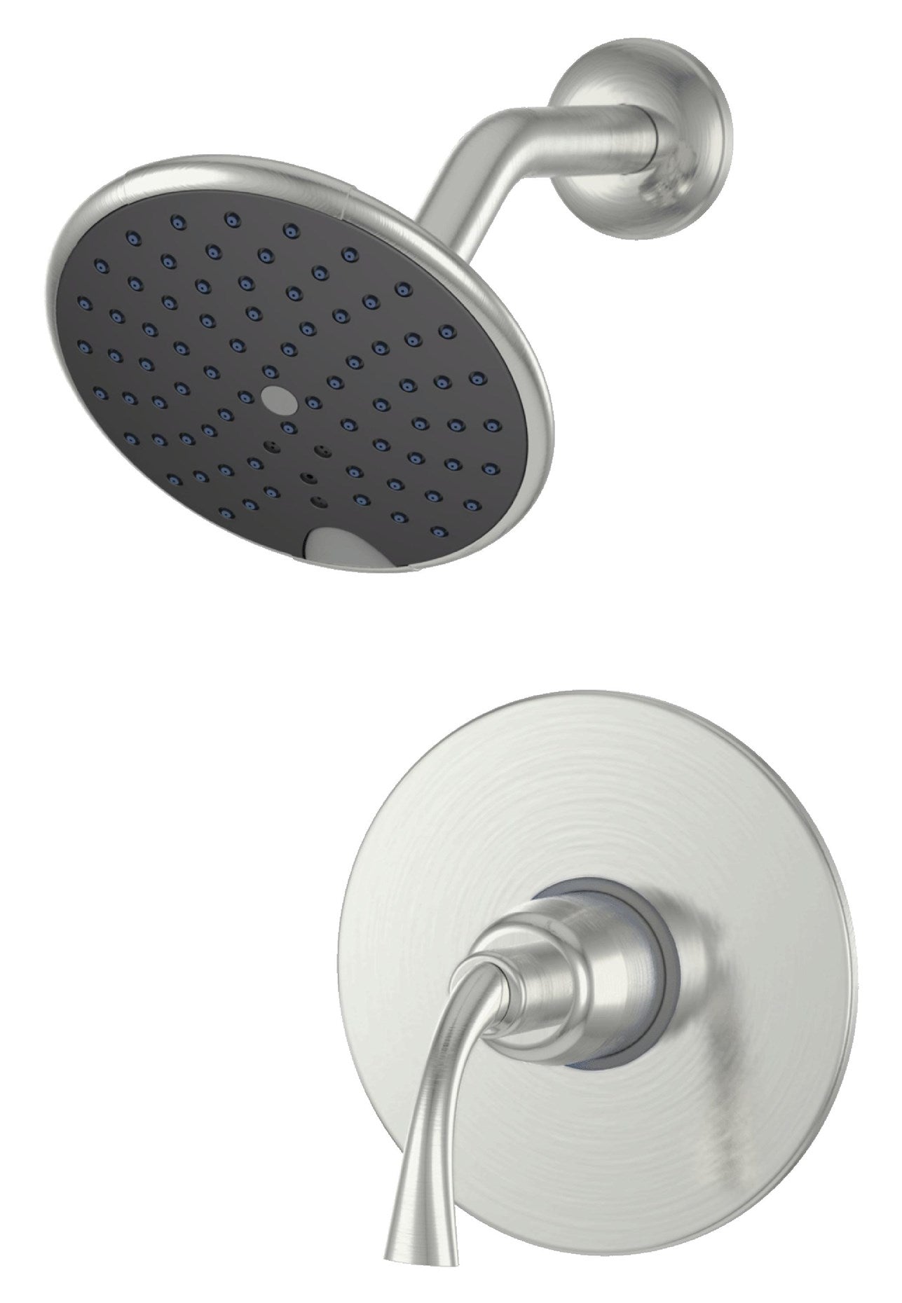 MARKIMEX INC, Ultra Faucets Twist 1-Handle Brushed Nickel Tub and Shower Faucet