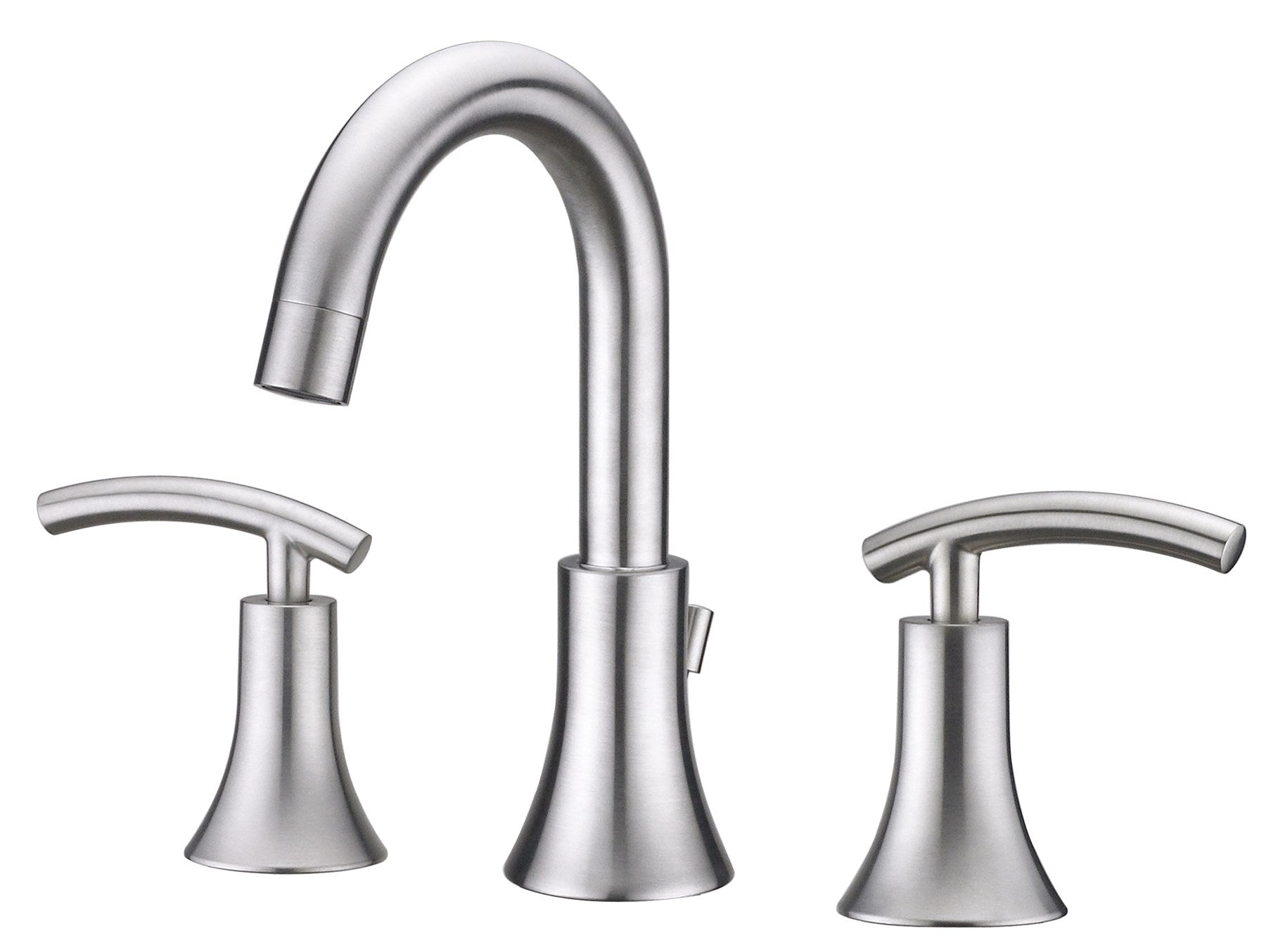 Ultra Faucets, Ultra Faucets UF55313 Brushed Nickel Contemporary Lavatory Widespread Faucet