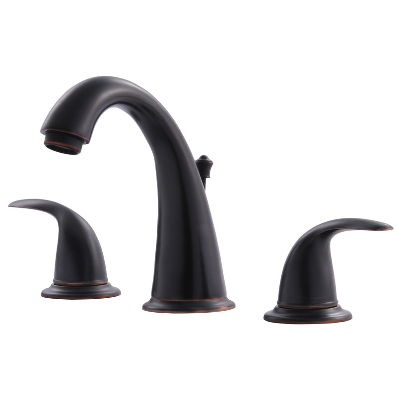 MARKIMEX INC, Ultra Faucets Vantage Oil Rubbed Bronze Widespread Bathroom Sink Faucet 6-10 in.