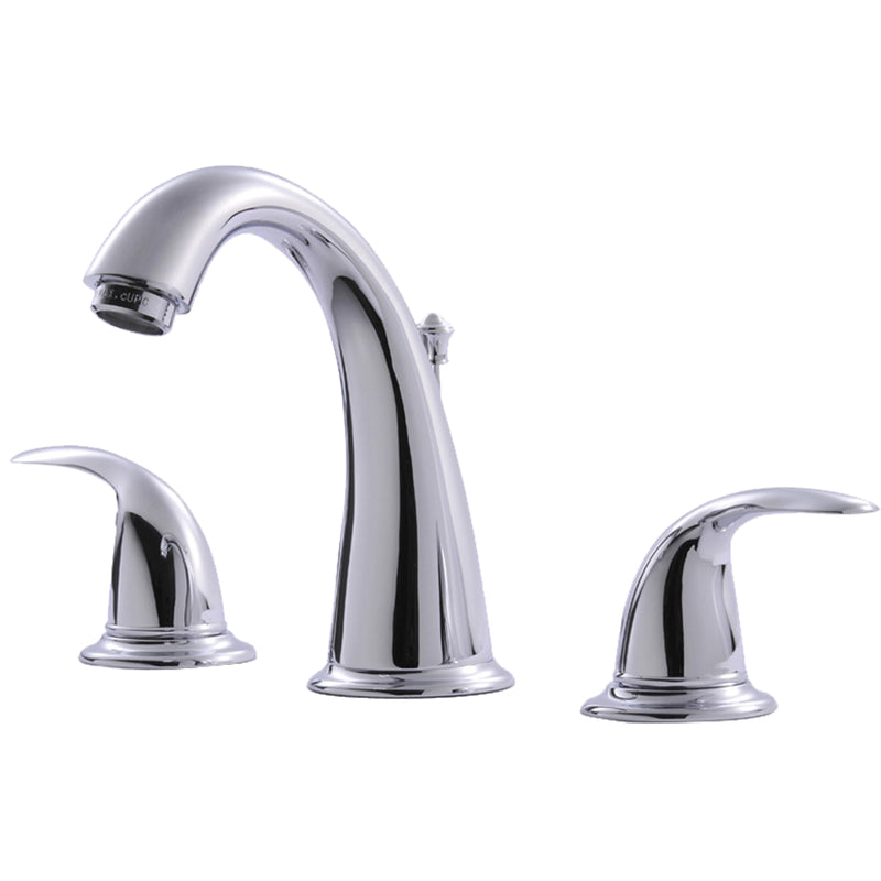 MARKIMEX INC, Ultra Faucets Vantage Polished Chrome Widespread Bathroom Sink Faucet 6-10 in.