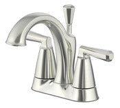 MARKIMEX INC, Ultra Faucets Z Collection Brushed Nickel Centerset Bathroom Sink Faucet 4 in.