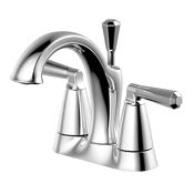 MARKIMEX INC, Ultra Faucets Z Collection Chrome Centerset Bathroom Sink Faucet 4 in.