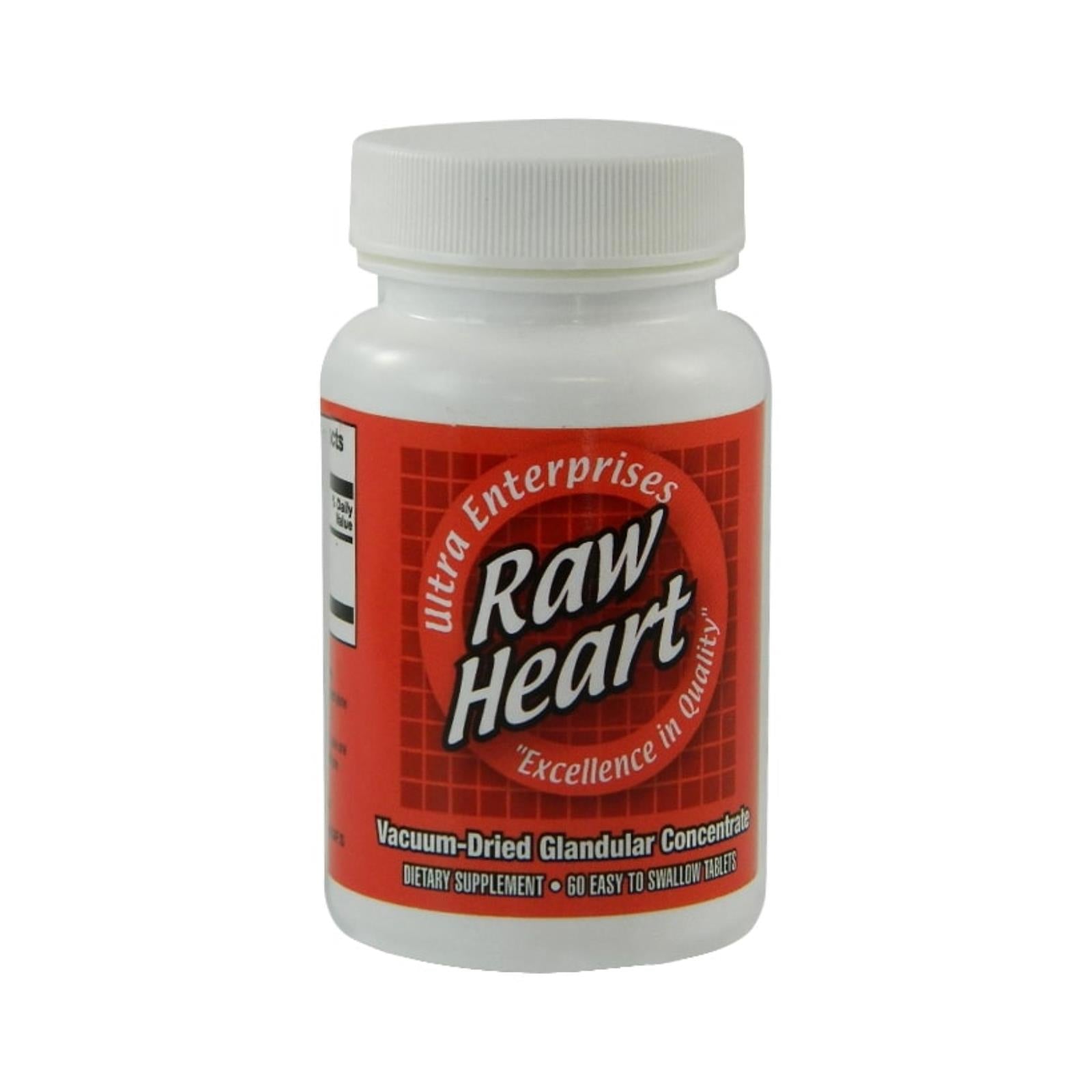 Ultra Glandulars, Ultra Glandulars Raw Heart - 60 Tablets