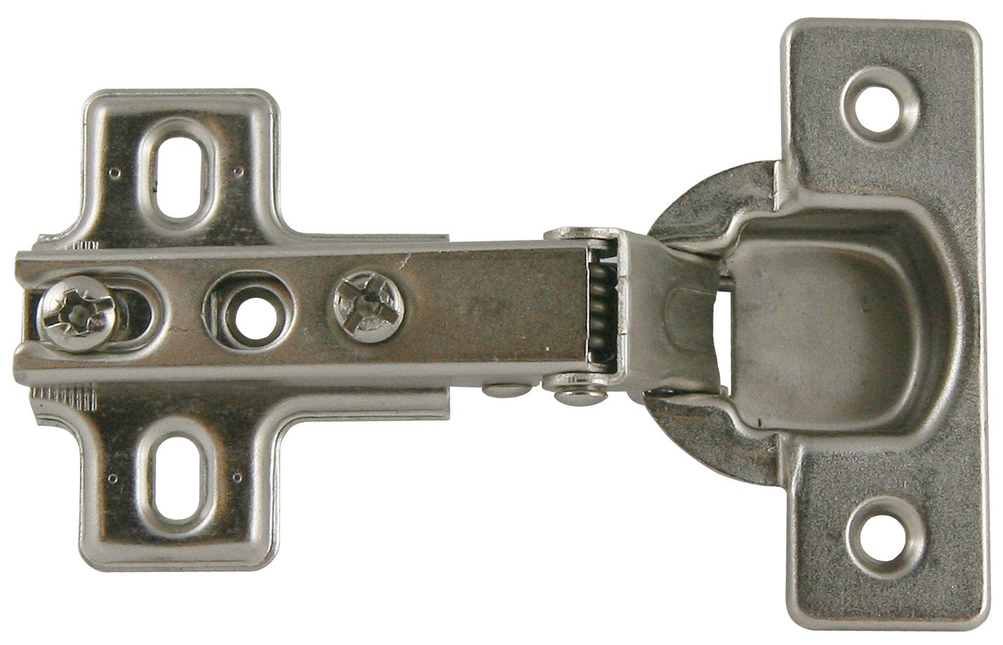 Ultra Hardware, Ultra Hardware 34895 Nick Plat Designer'S Edge 105 Full Overlay Concealed Hinge