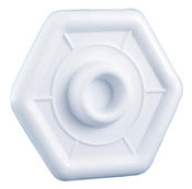 WORLD AND MAIN CRANBURY LLC, Ultra Hardware 4-1/4 in. L Plastic White Wall Protector Mounts to wall