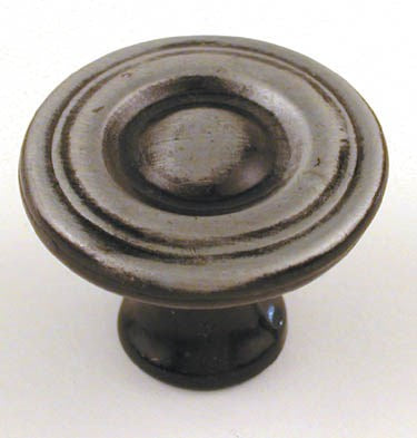 Ultra Hardware, Ultra Hardware 41532 1-1/8 Antique Steel Trendset High Density Zinc Knob