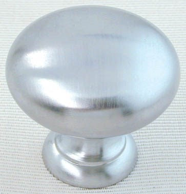 Ultra Hardware, Ultra Hardware 41778r1 1-1/4 Satin Chrome Round Cabinet Knob