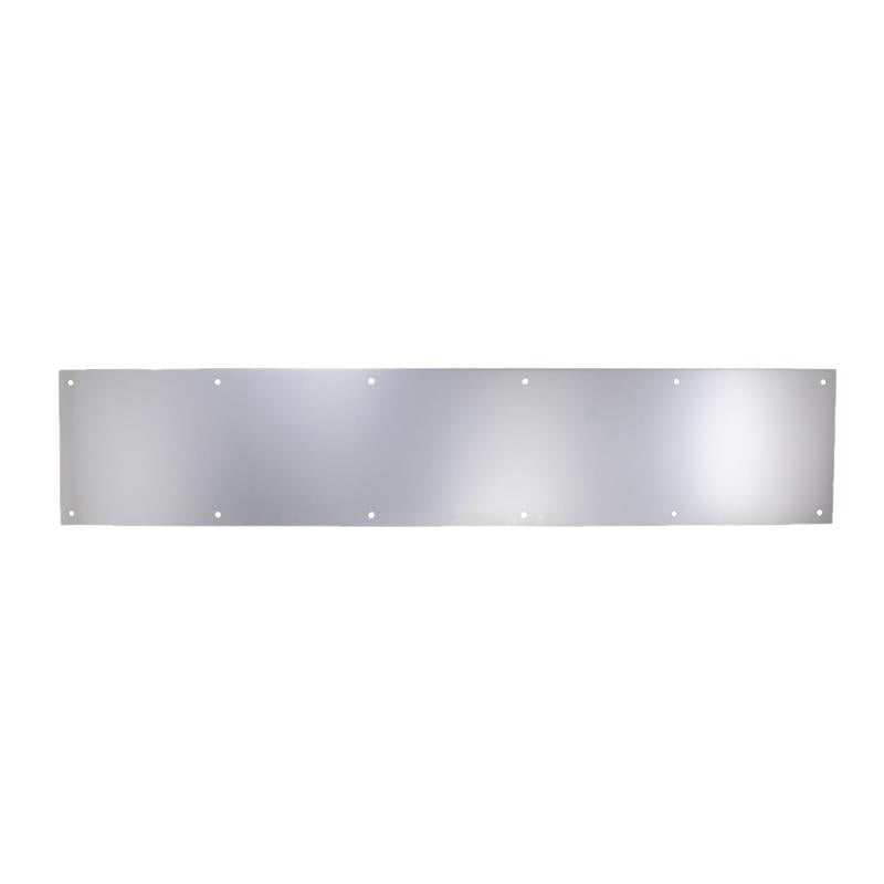 WORLD AND MAIN CRANBURY LLC, Ultra Hardware 6 in. H X 30 in. L Satin Aluminum Kickplate