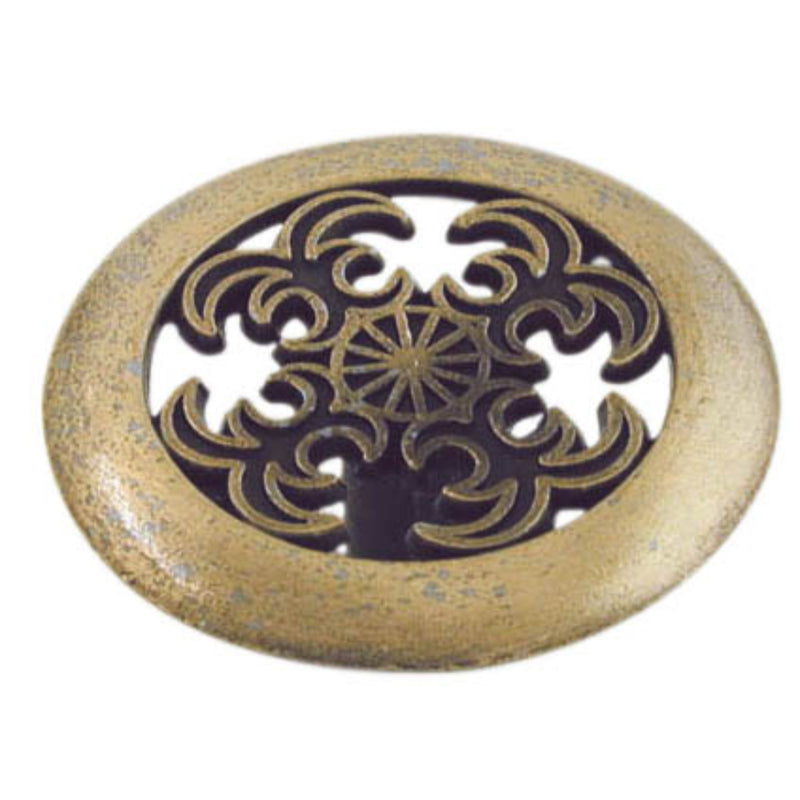 WORLD AND MAIN CRANBURY LLC, Ultra Hardware Antique Brass Entry Knob 1-3/4 in.