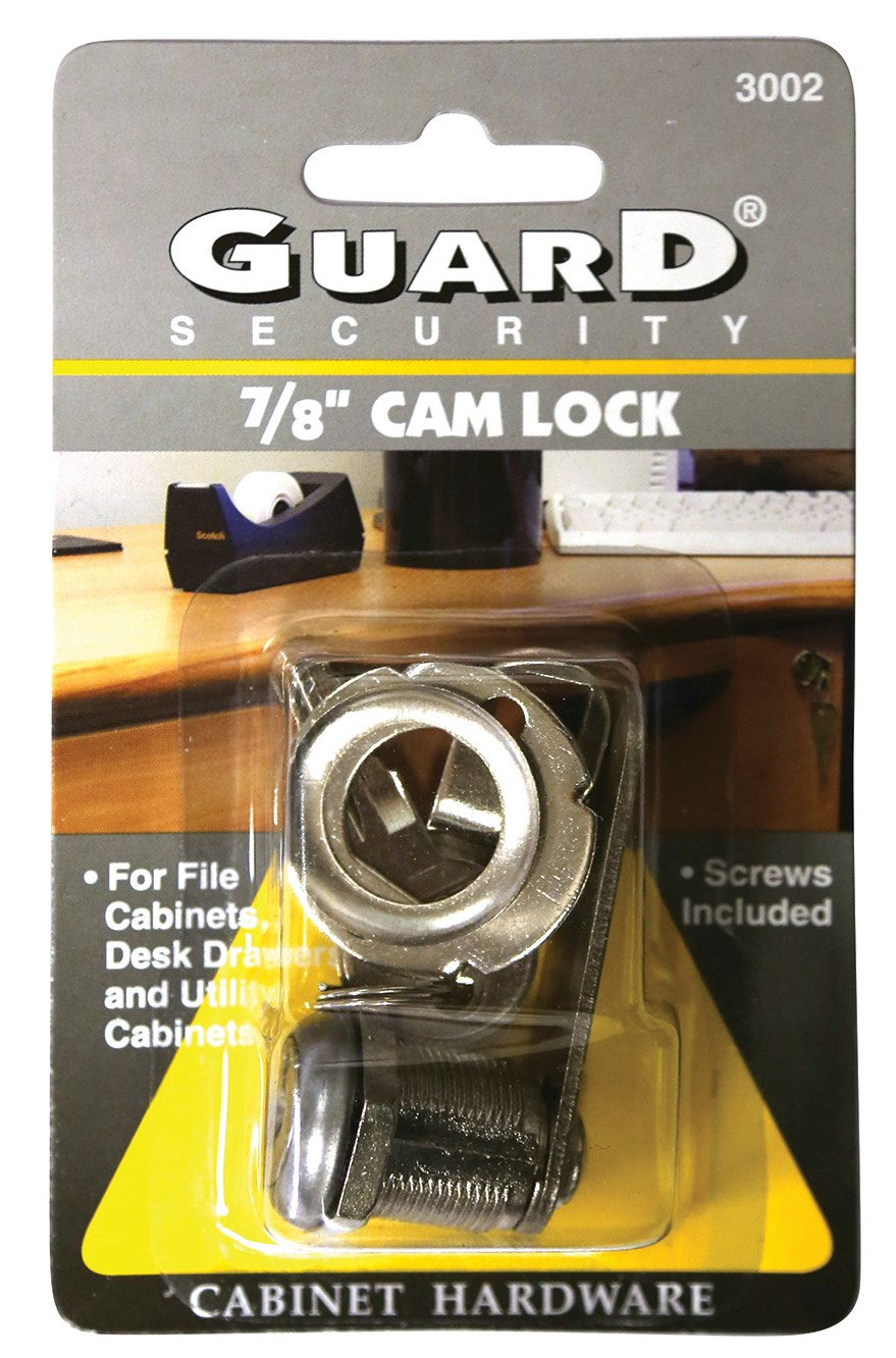 WORLD AND MAIN CRANBURY LLC, Ultra Hardware Guard Natural Metallic Metal Cam Lock