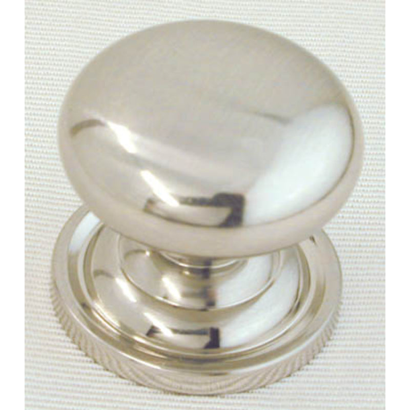 WORLD AND MAIN CRANBURY LLC, Ultra Hardware Satin Nickel Entry Knob ANSI Grade 1 1-3/4 in.