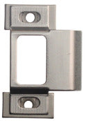 WORLD AND MAIN CRANBURY LLC, Ultra Hardware Satin Nickel Silver Steel Door Strike 1 pc