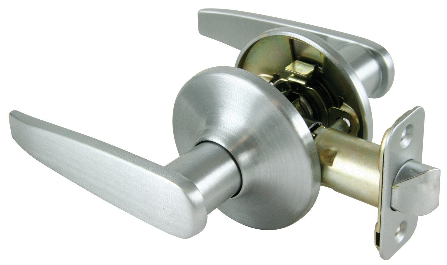 WORLD AND MAIN CRANBURY LLC, Ultra Security Chrome Passage Lever Right or Left Handed