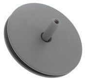 WORLD AND MAIN CRANBURY LLC, Ultra Security Gray Steel Hole Cover Plate 1 pk