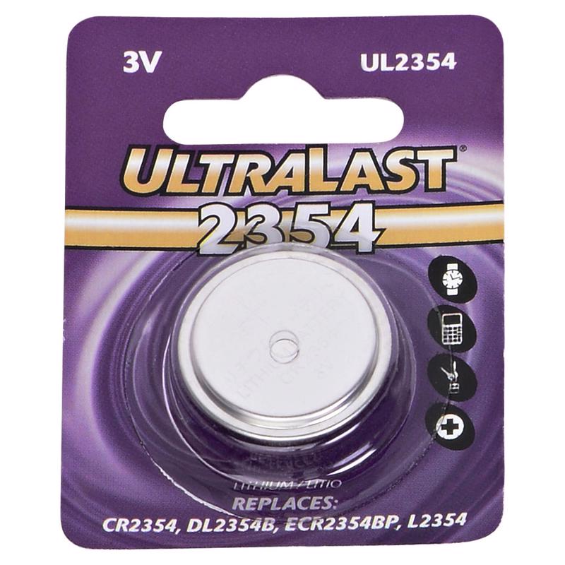 DANTONA INDUSTRIES INC, Ultralast Lithium CR2354 3 V 560 Ah Keyless Entry Battery 1 pk