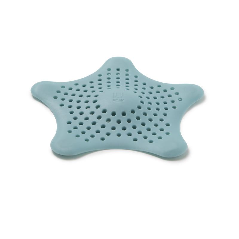 UMBRA USA INC, Umbra 023014-276 6-1/2" X 1/2" Blue Starfish Drain Cover