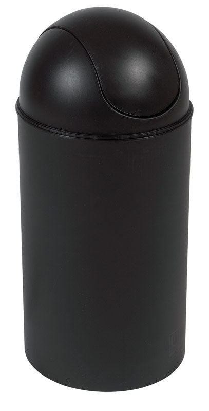 UMBRA USA INC, Umbra 10 gal. Black Grand Wastebasket (Pack of 3)