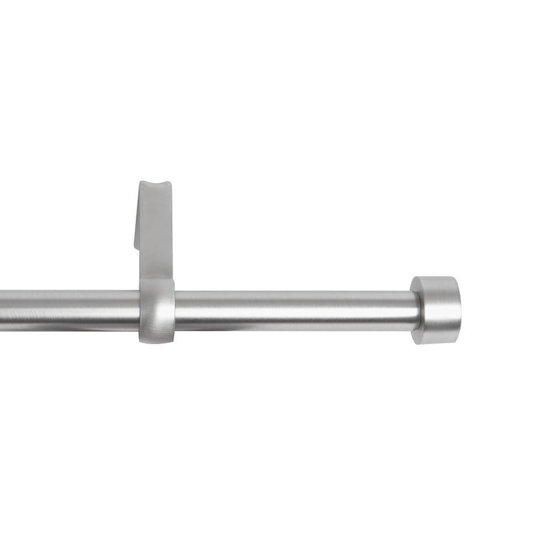 UMBRA USA INC, Umbra Cappa Nickel Silver Modern Curtain Rod 72 in. L X 144 in. L