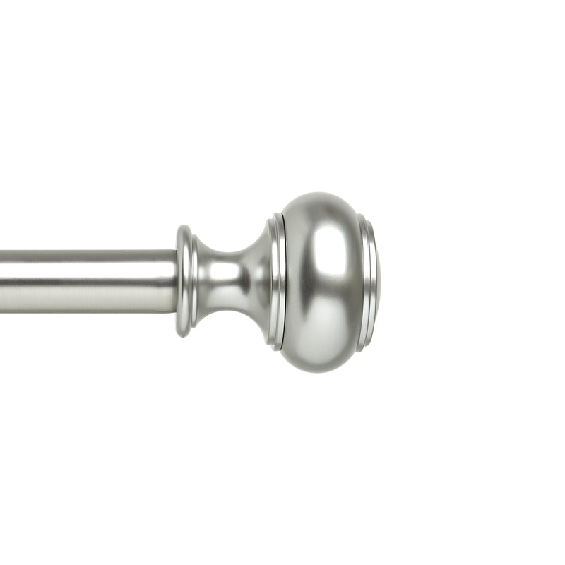 UMBRA USA INC, Umbra Dorset Nickel Silver Modern Curtain Rod 36 in. L X 72 in. L