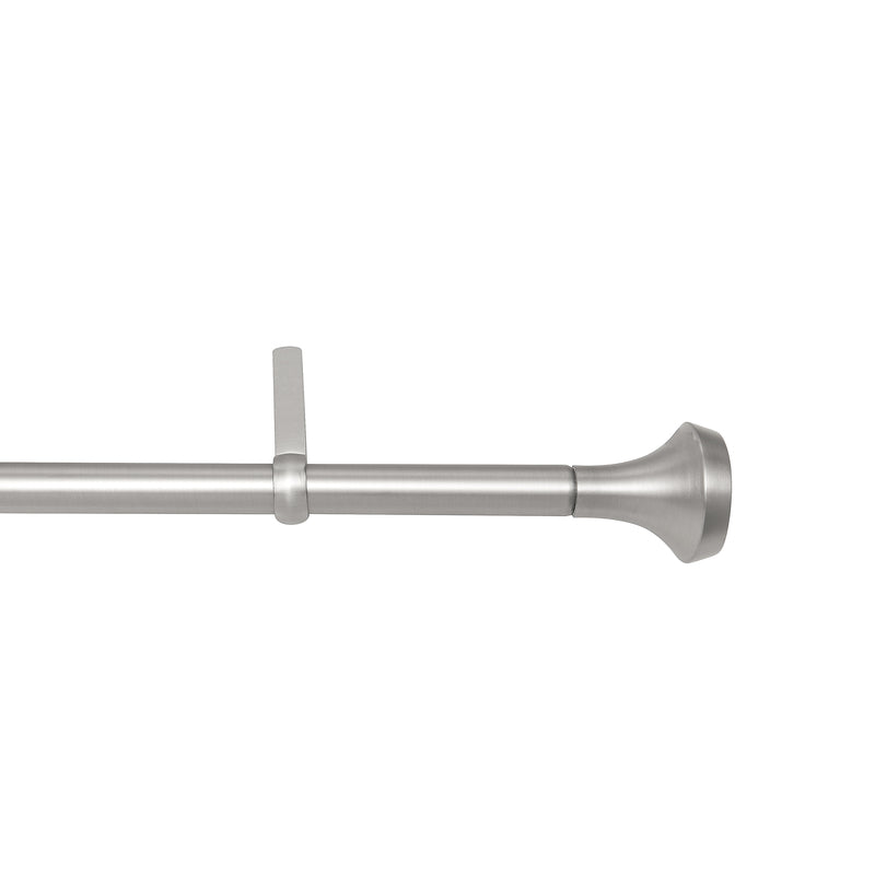 UMBRA USA INC, Umbra Ella Nickel Silver Modern Curtain Rod 36 in. L X 72 in. L