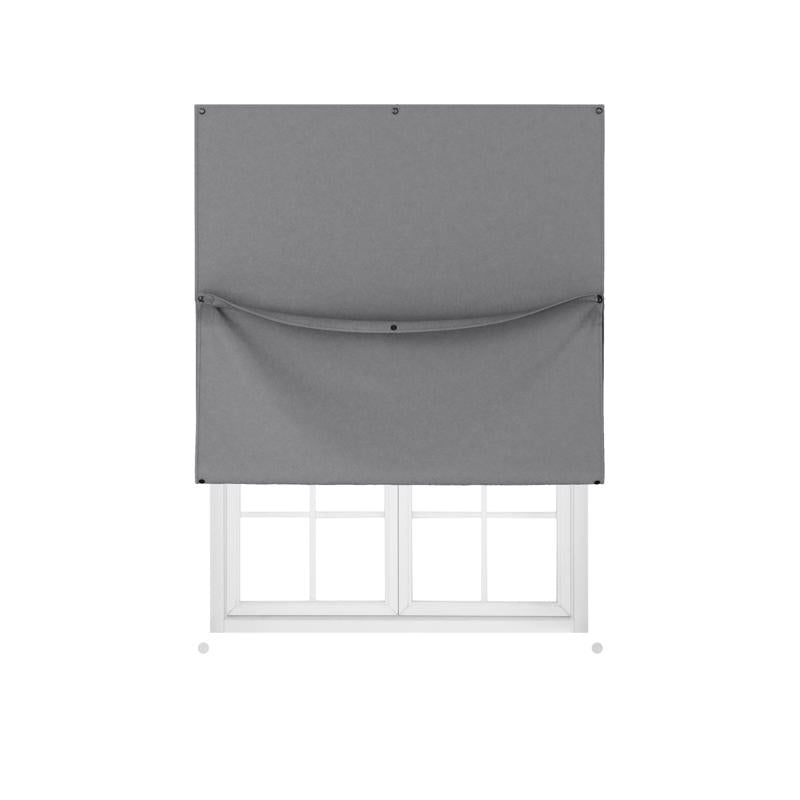 UMBRA USA INC, Umbra Nightfall Charcoal Blackout Curtains 51 in. W X 72 in. L (Pack of 4)