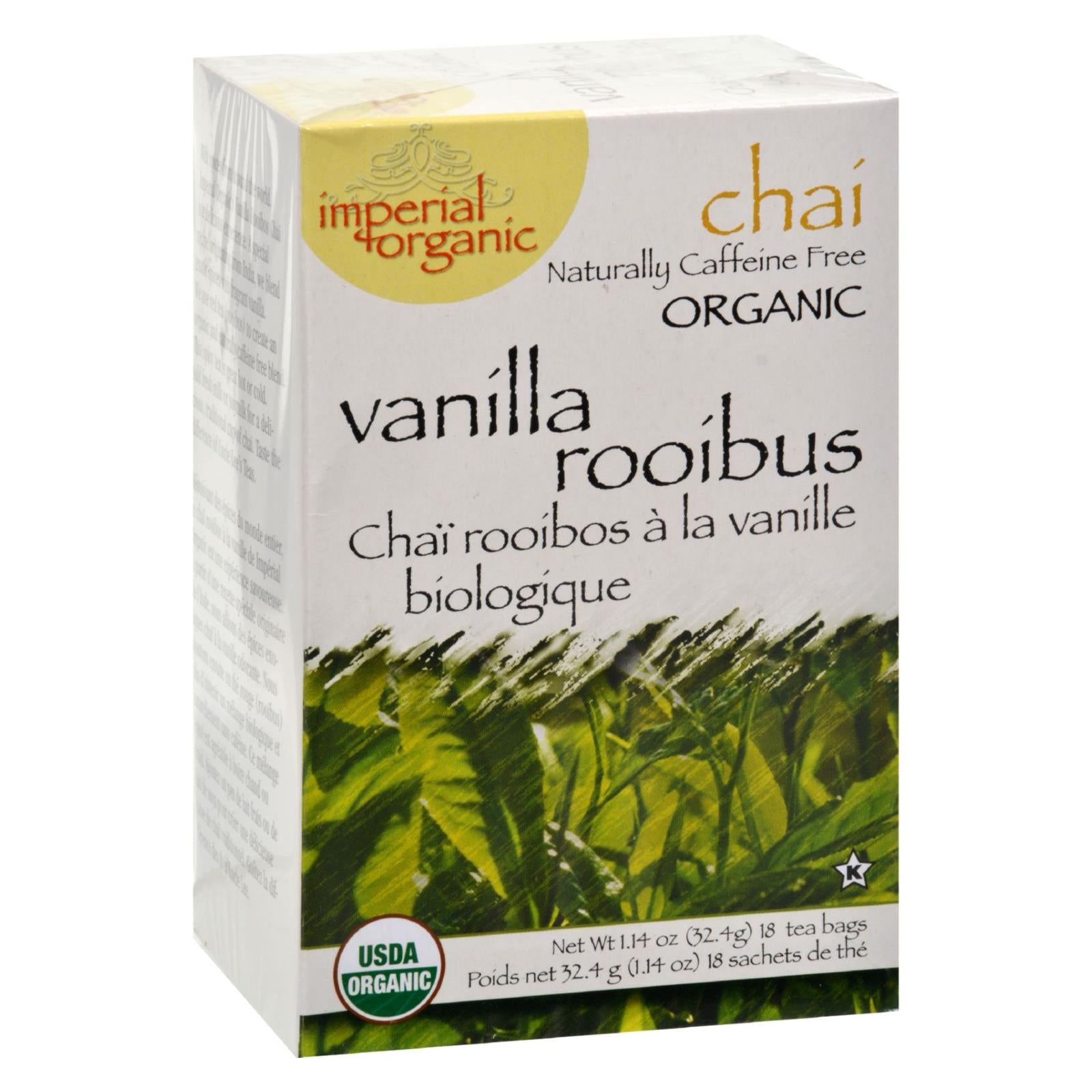 Uncle Lee'S Tea, Uncle Lee's Imperial Organic Vanilla Rooibos - 18 Tea Bags