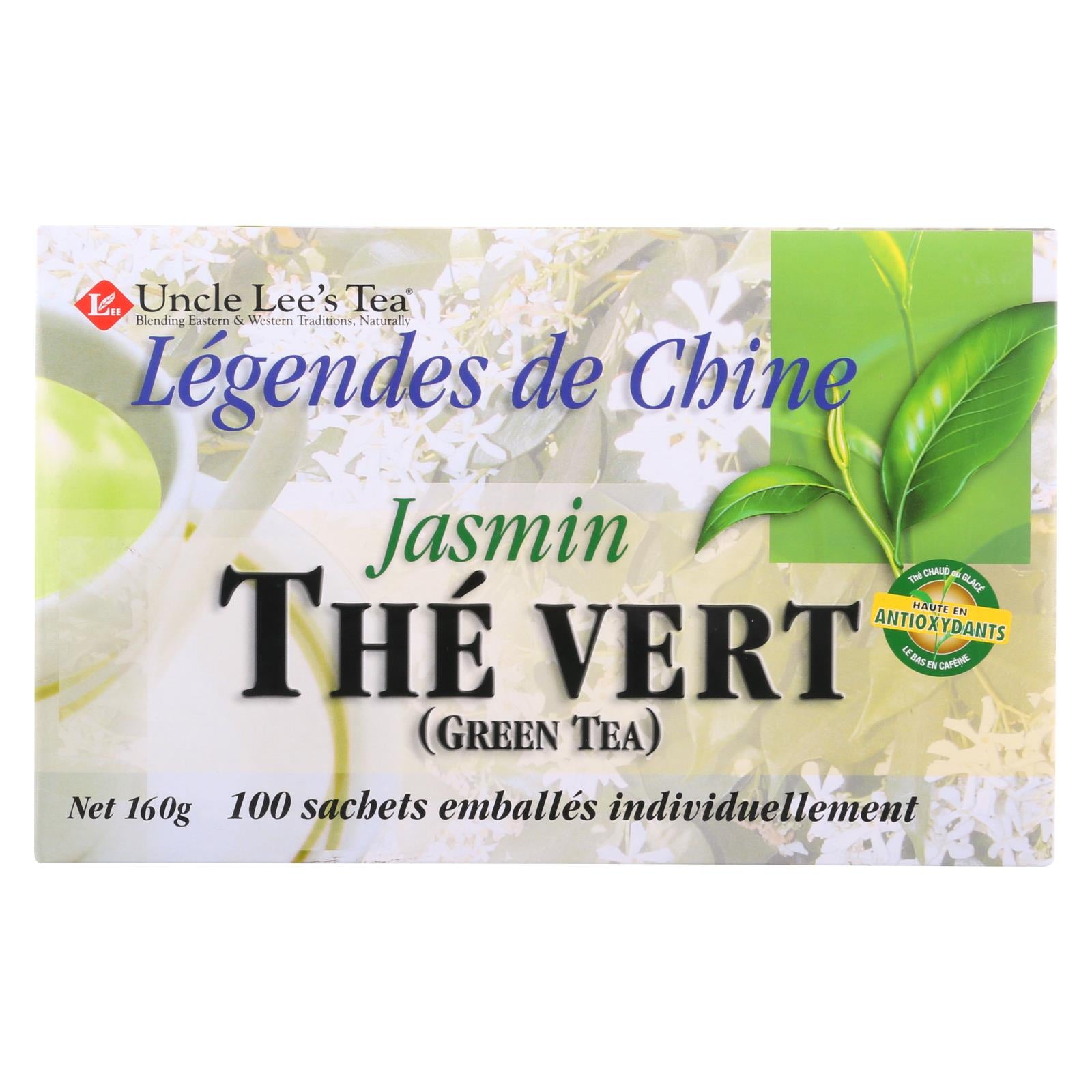 Uncle Lee'S Tea, Uncle Lee's Legend of China Green Tea Jasmine - 100 Tea Bags