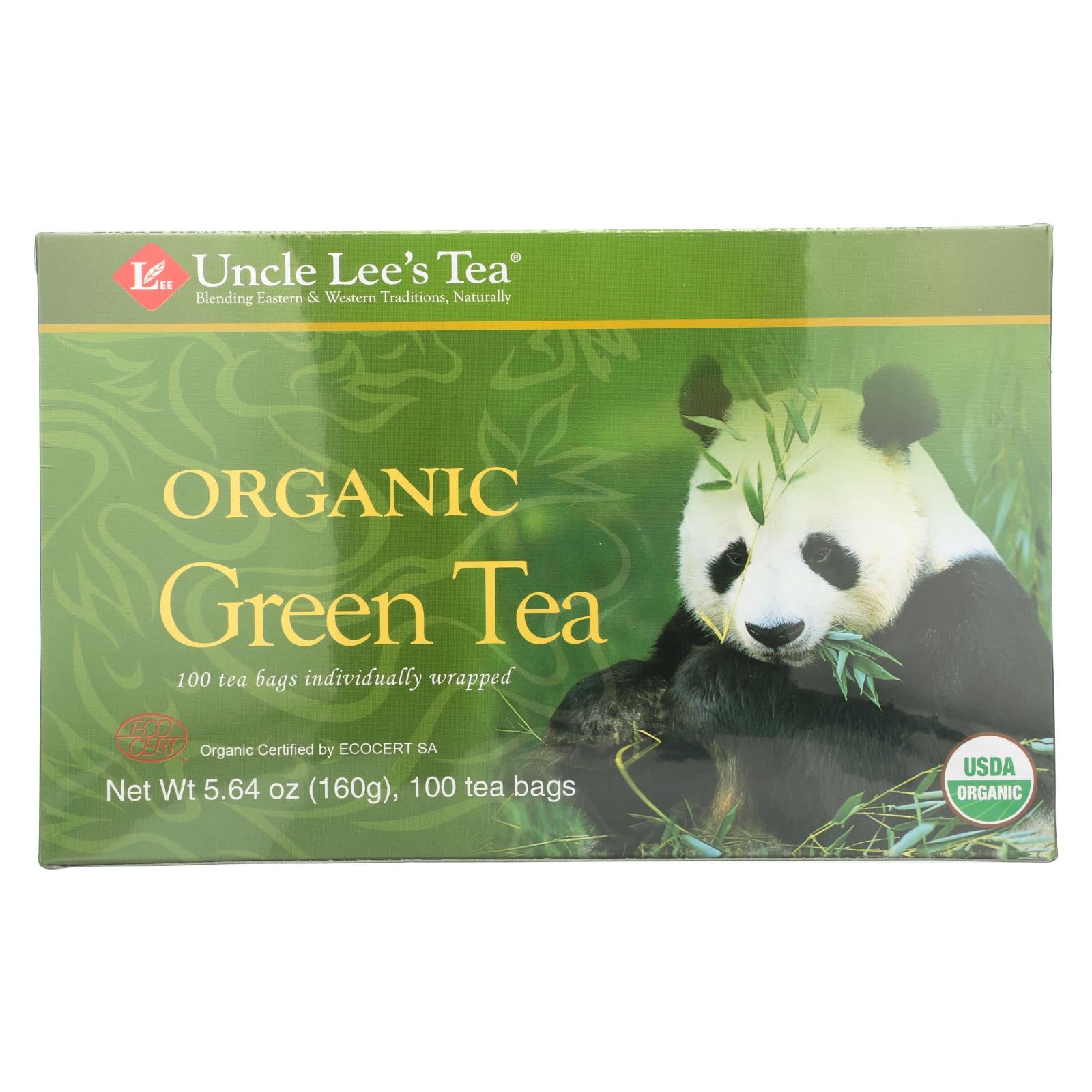 Uncle Lee'S Tea, Uncle Lee's Legends of China Organic Green Tea - 100 Tea Bags