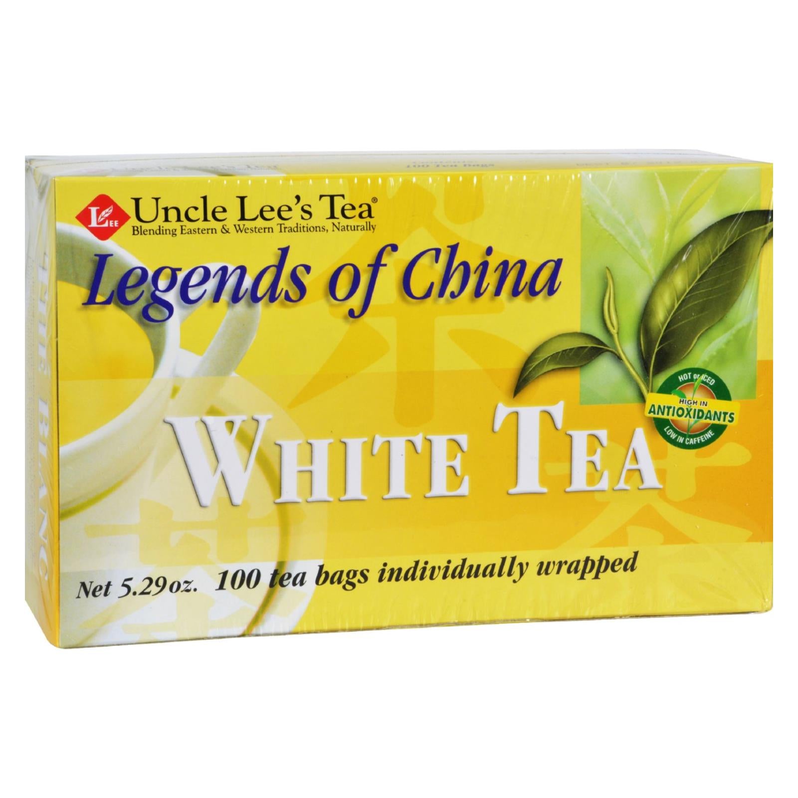 Uncle Lee'S Tea, Uncle Lee's Legends of China White Tea - 100 Tea Bags