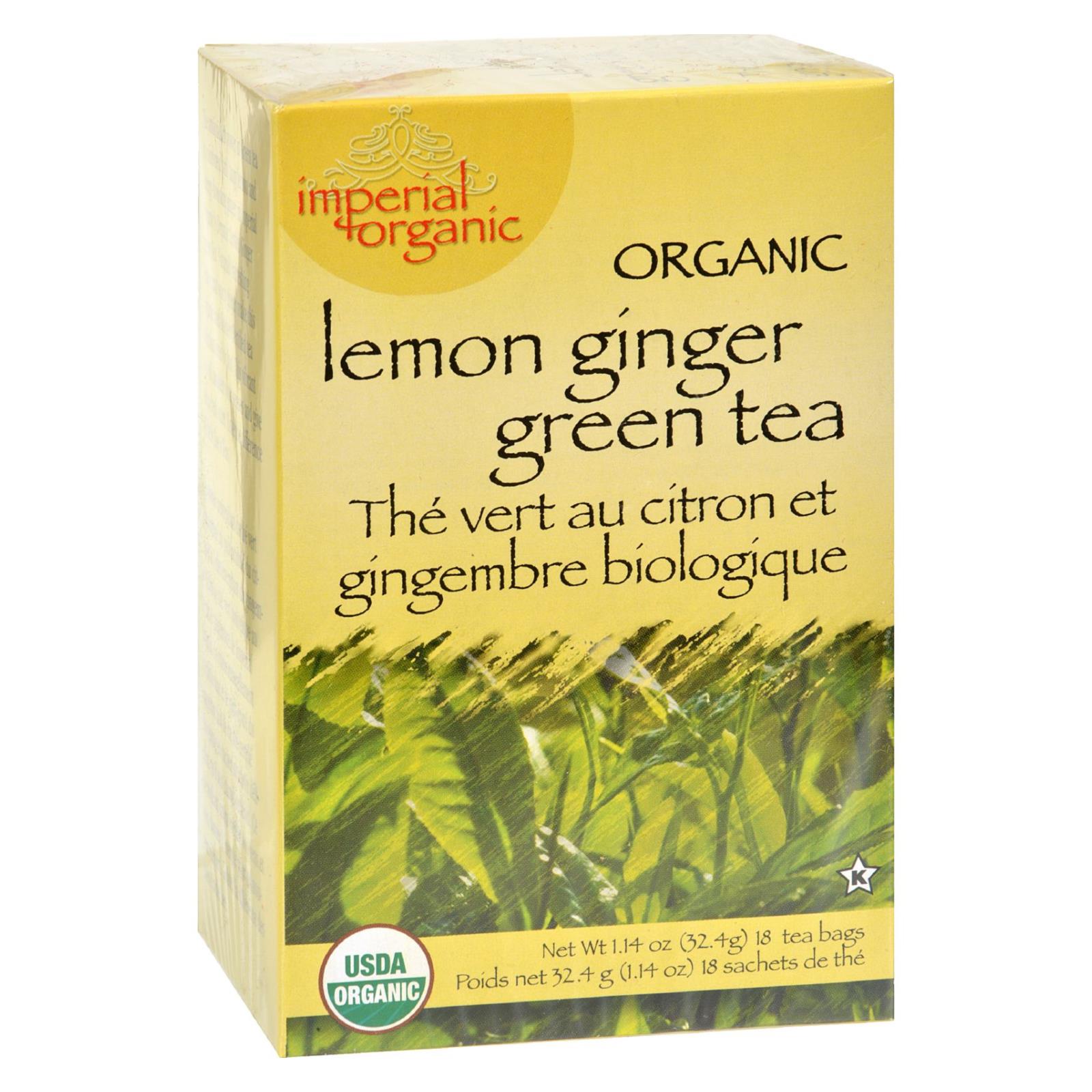 Uncle Lee'S Tea, Uncle Lee's Tea Organic Imperial Lemon Ginger - 18 Bags