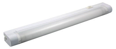 Jasco Products Company, Under-Cabinet Fluorescent Light Fixture, White, Plug-In, 14-In.