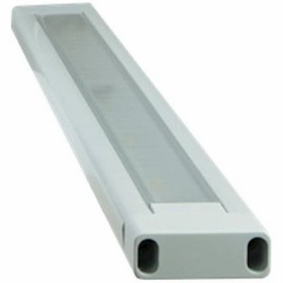 Jasco Products Company, Under-Cabinet LED Light Fixture, White Plastic, Plug In, 24-In.