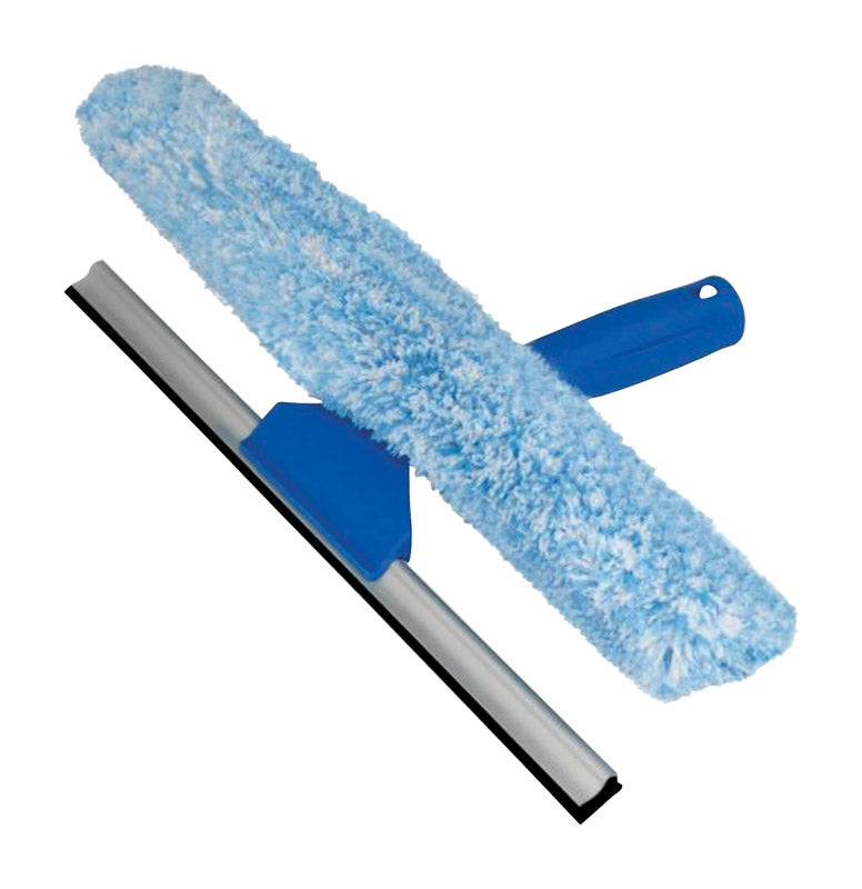 UNGER INDUSTRIAL INC, Unger 10 in. Microfiber Window Squeegee/Scrubber