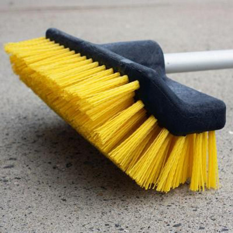 UNGER INDUSTRIAL INC, Unger Yellow Synthetic Bristle Pro Bi-Level Scrub Brush 10 L x 5 W in.