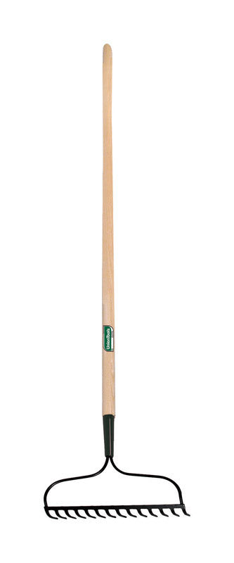 Union, Union Tools  58 in. L x 14 in. W Steel  Bow  Rake  Wood