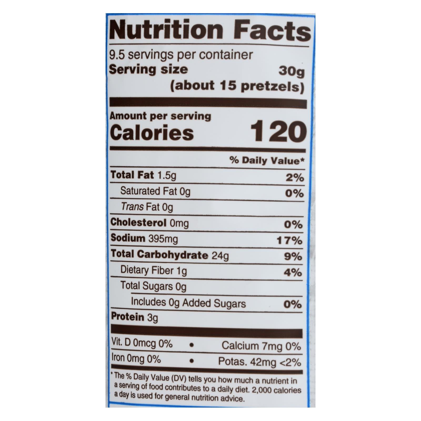 Unique Pretzels, Unique Pretzels - Pretzel Shells - Original - Case of 12 - 10 oz. (Pack of 12)