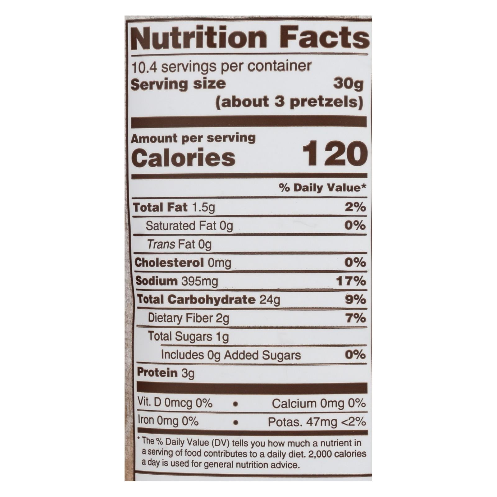 Unique Pretzels, Unique Pretzels - Splits - Multi Grain - Case of 12 - 11 oz. (Pack of 12)