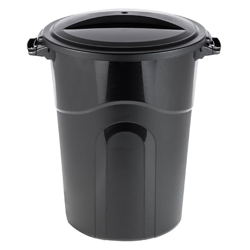 UNITED SOLUTIONS, United Solutions Rough & Rugged 32 gal Plastic Garbage Can Lid Included (Pack of 6)