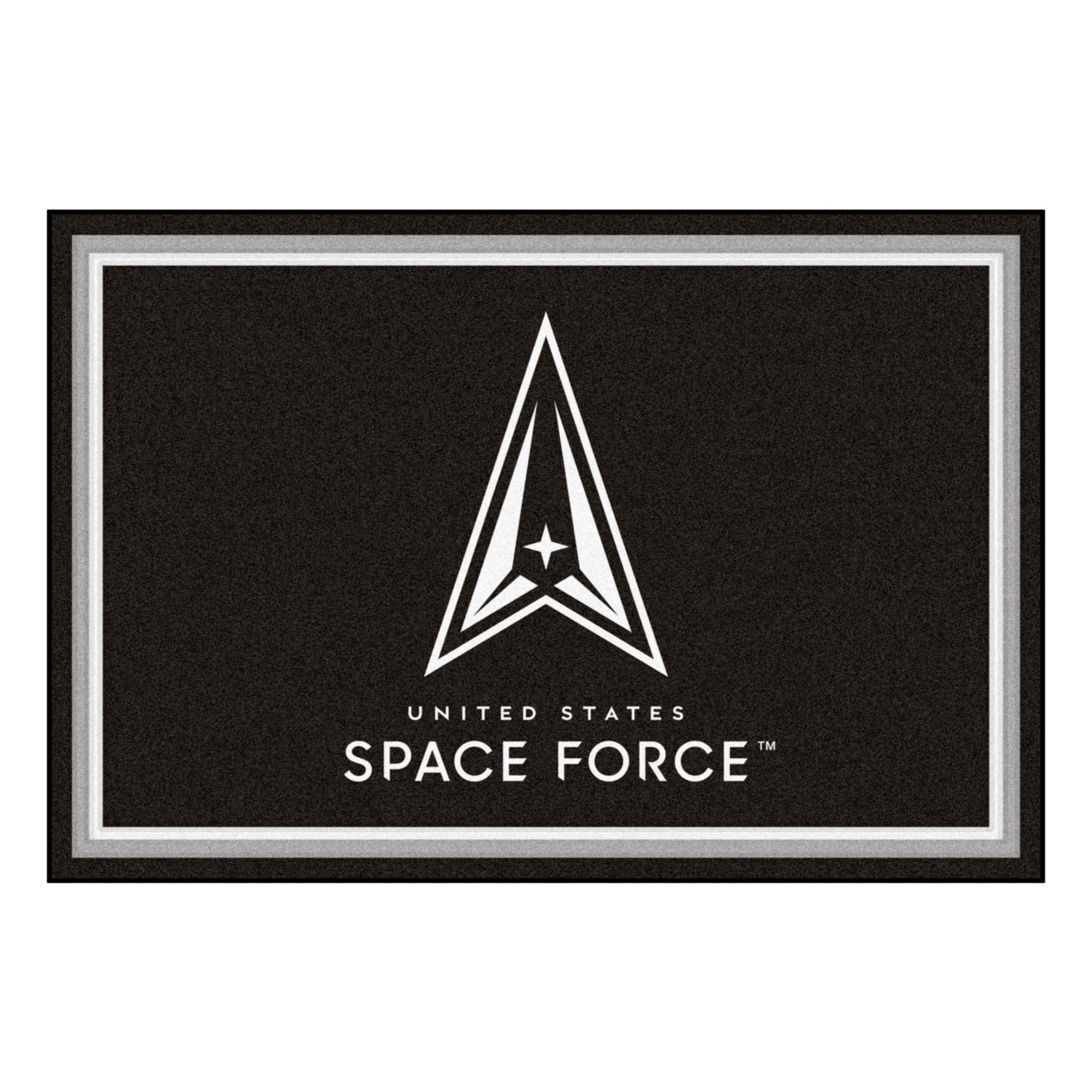 FANMATS, United States Space Force 5ft. x 8 ft. Plush Area Rug