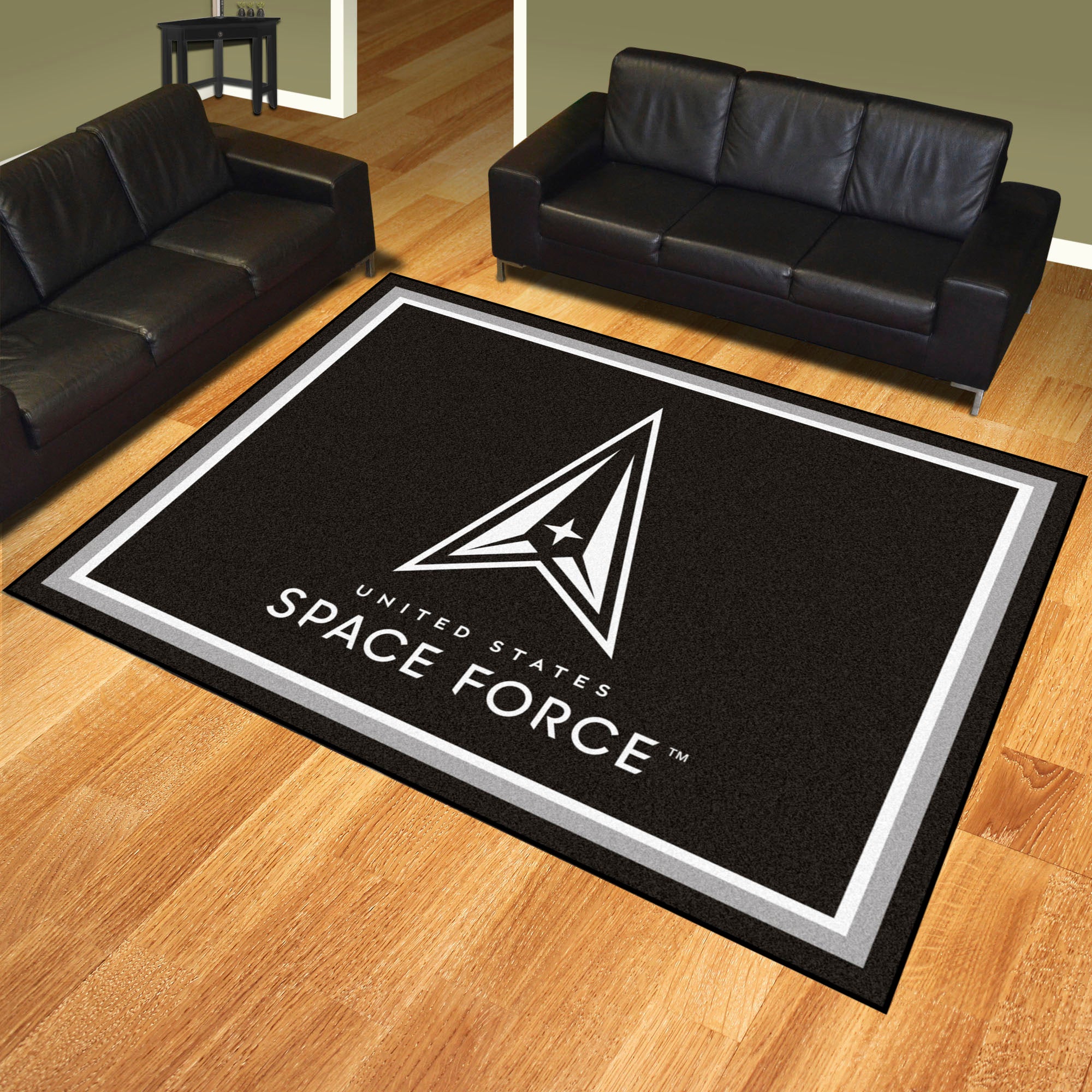 FANMATS, United States Space Force 8ft. x 10 ft. Plush Area Rug