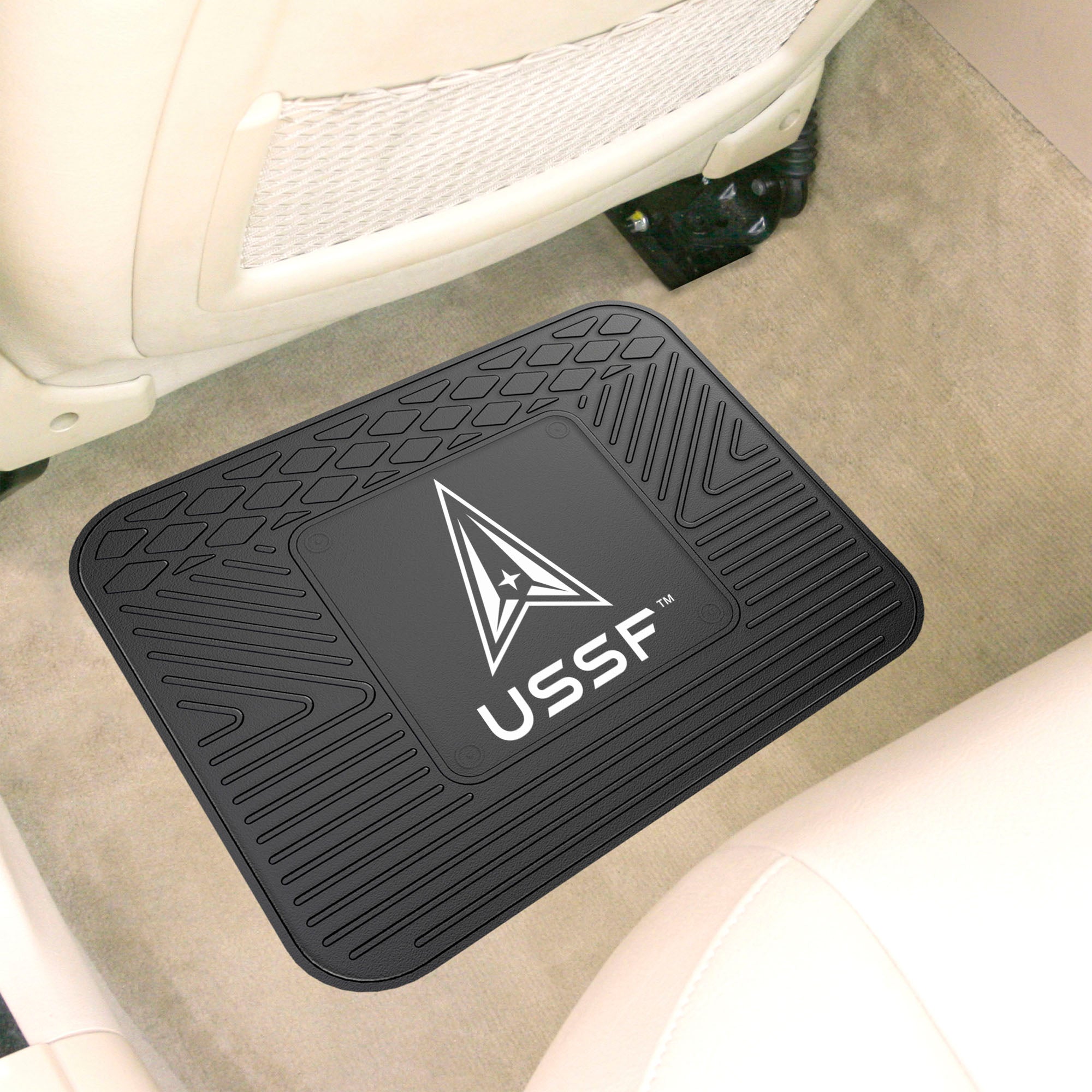 FANMATS, United States Space Force Back Seat Car Mat - 14in. x 17in.