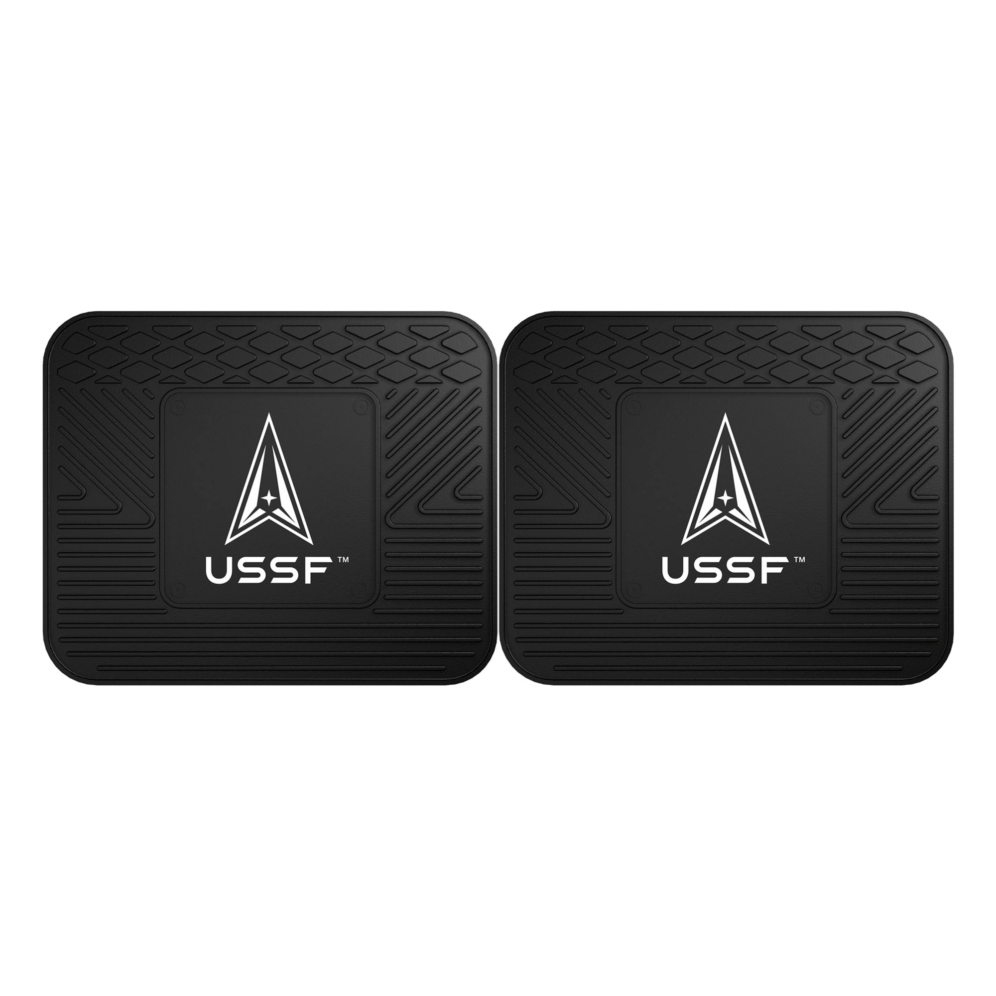 FANMATS, United States Space Force Back Seat Car Mats - 2 Piece Set