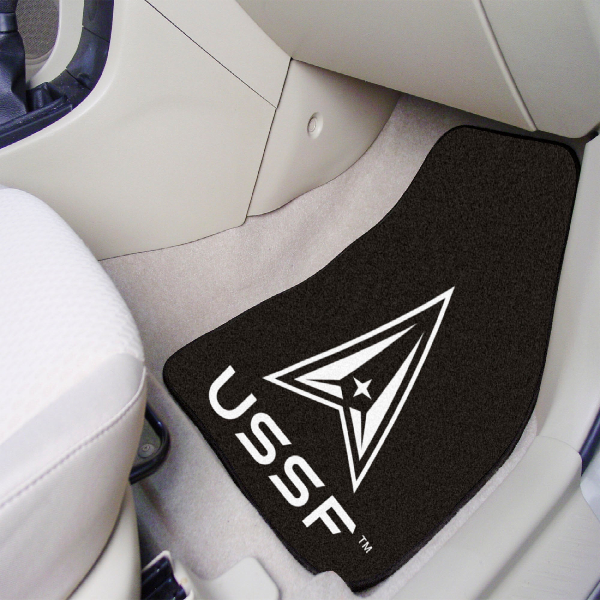 FANMATS, United States Space Force Carpet Car Mat Set - 2 Pieces