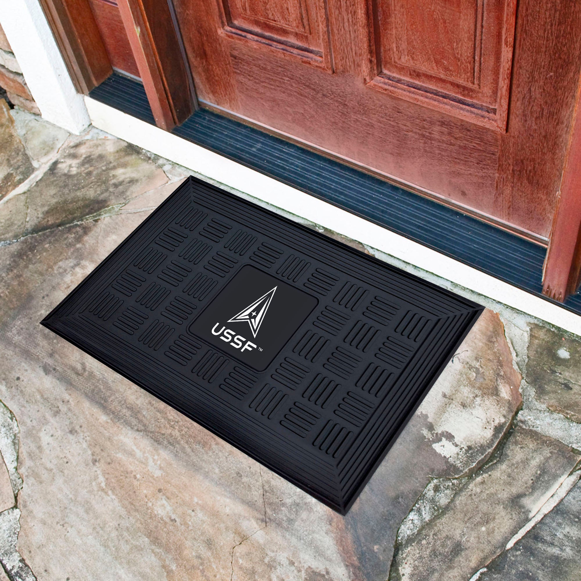 FANMATS, United States Space Force Heavy Duty Door Mat - 19.5in. x 31in.