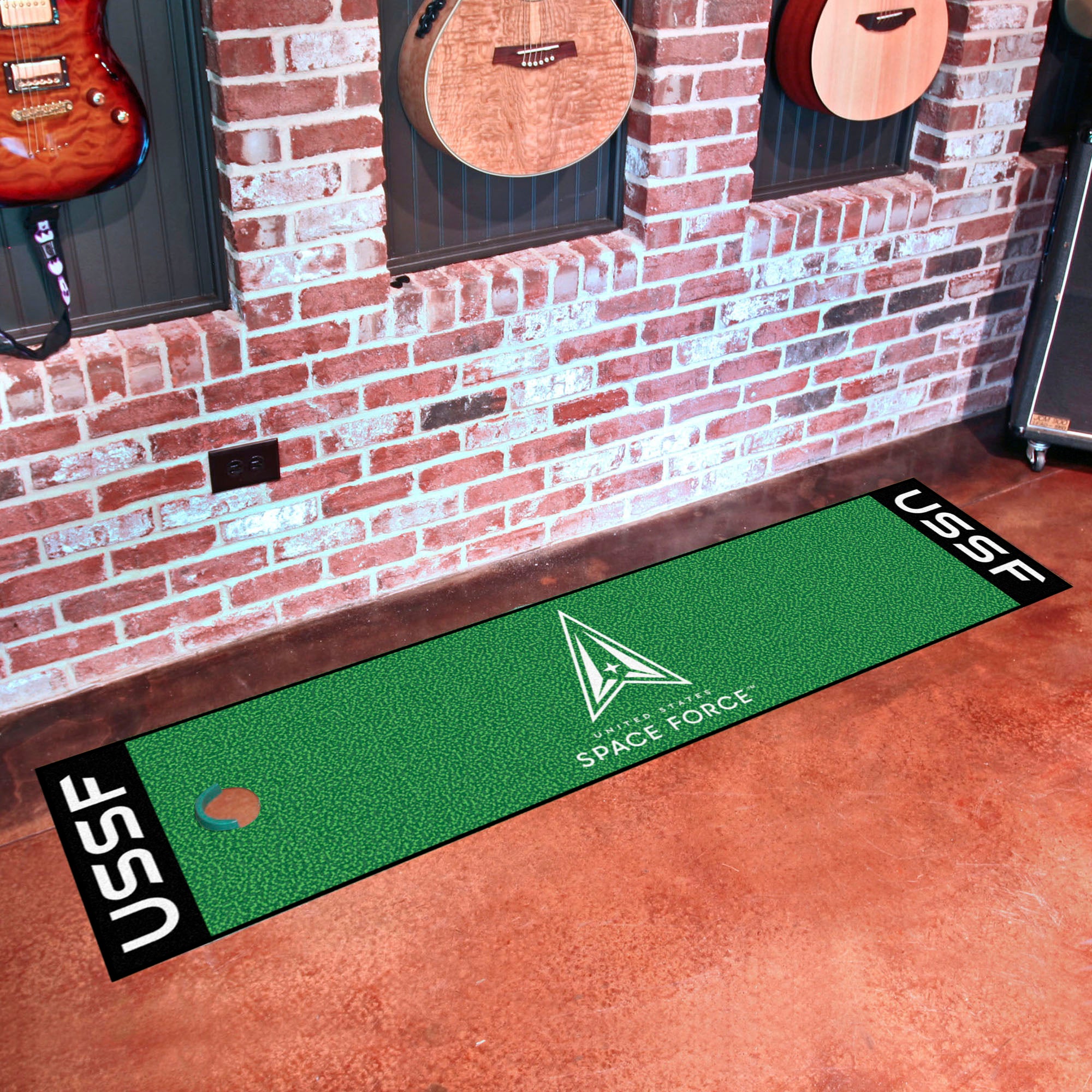 FANMATS, United States Space Force Putting Green Mat - 1.5ft. x 6ft.