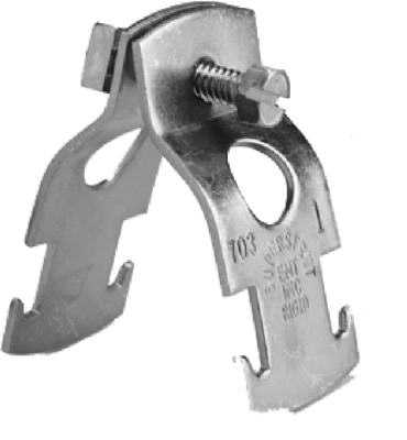 Superstrut, Universal Pipe Clamp, 1/2-In.