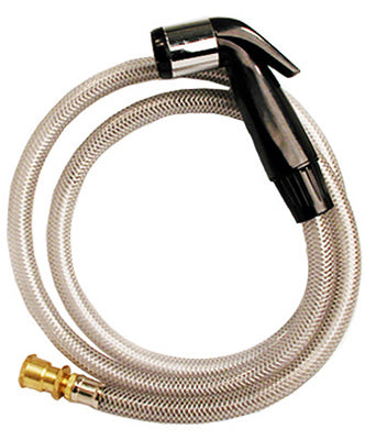 Larsen Supply Co., Inc., Universal Sink Spray/Hose, Black