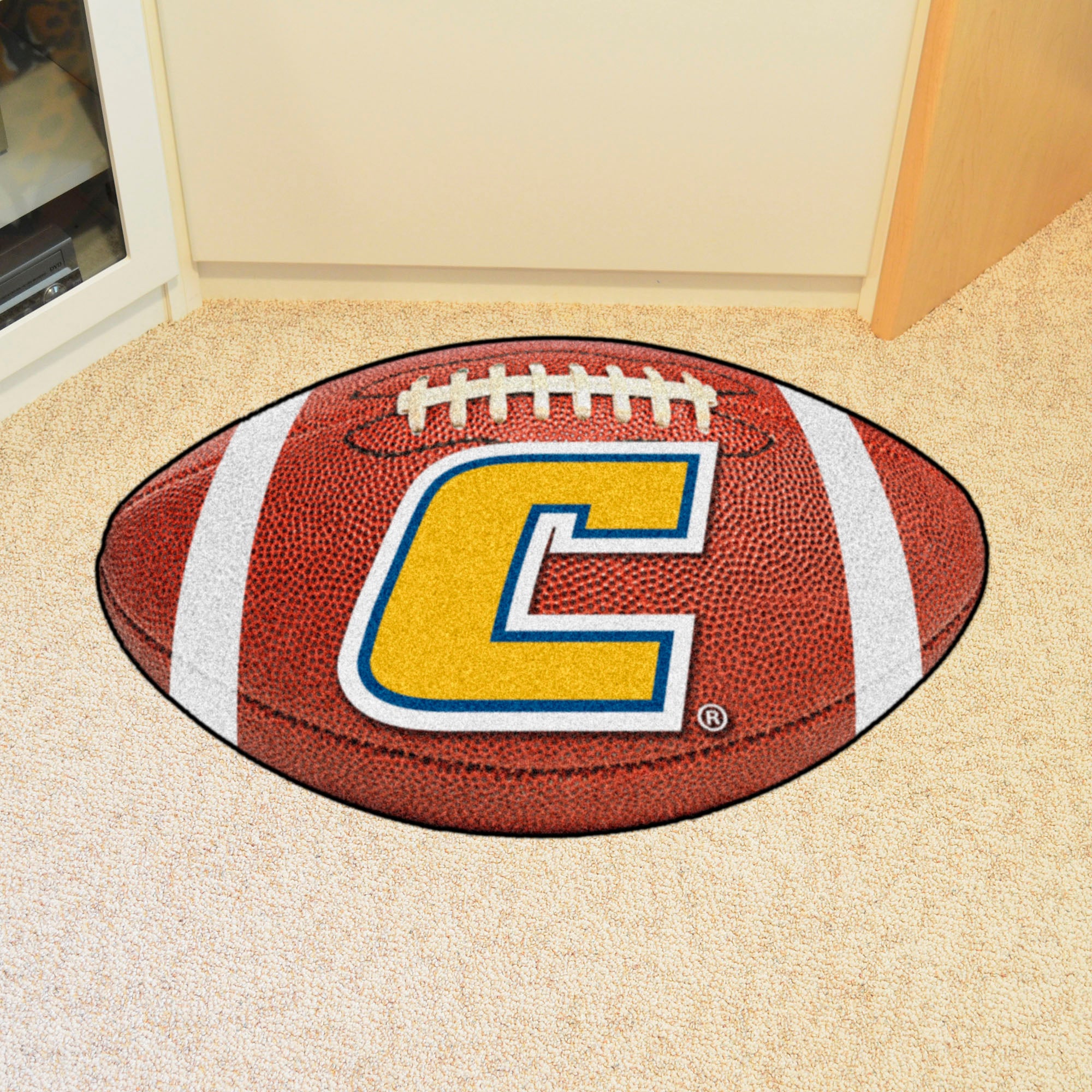 FANMATS, University Tennessee Chattanooga Football Rug - 20.5in. x 32.5in.