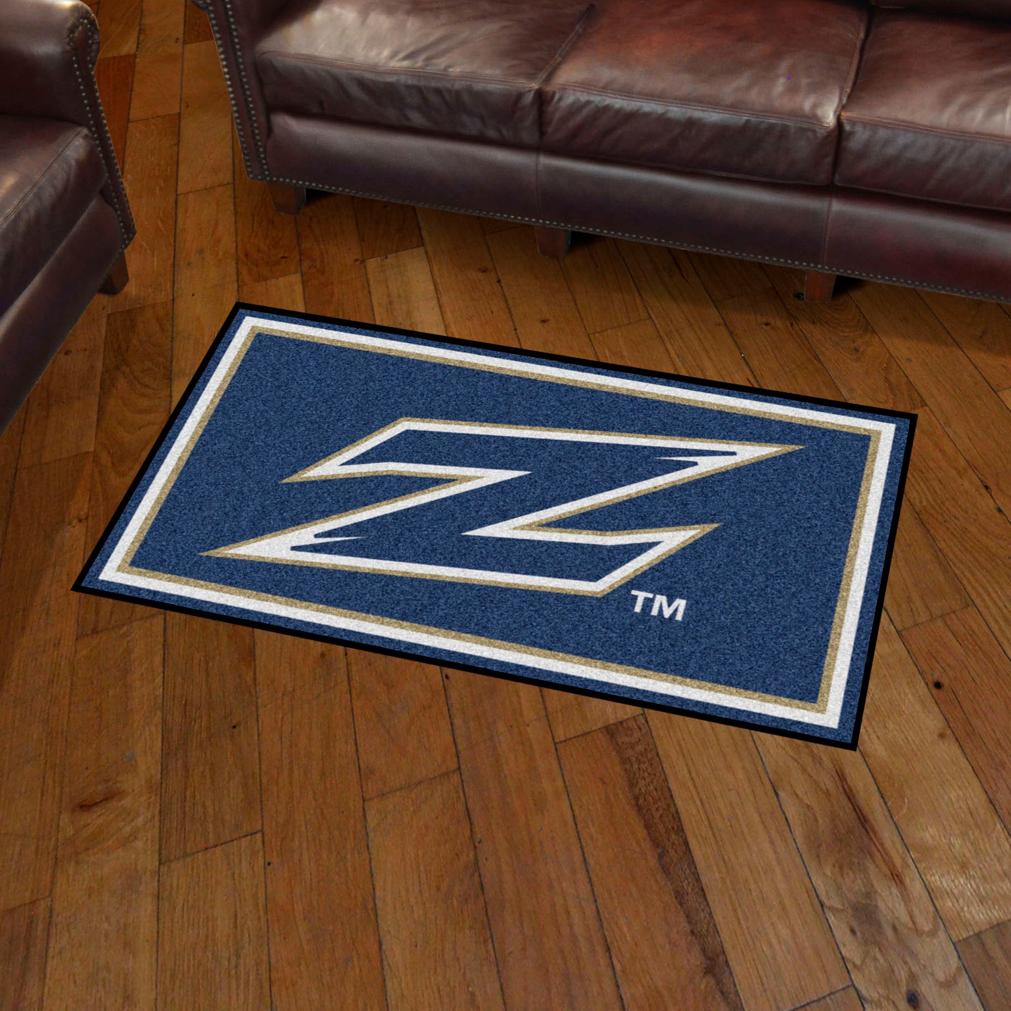 FANMATS, University of Akron 3ft. x 5ft. Plush Area Rug