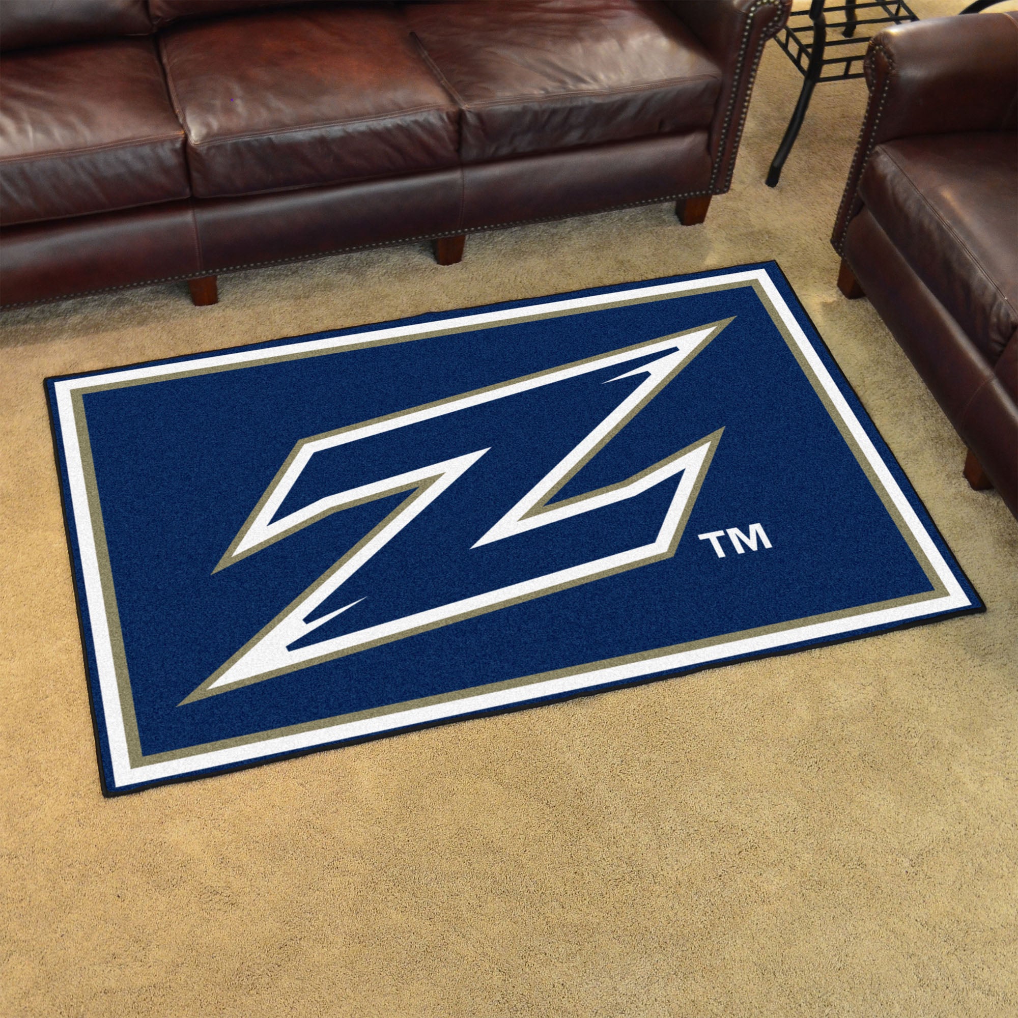 FANMATS, University of Akron 4ft. x 6ft. Plush Area Rug